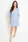 Jules Stripe Denim Dress