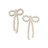 HELLO EDIE // Pearl Bow Earring