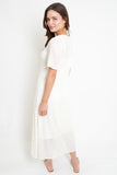 Vanilla Honeycomb Maxi Dress