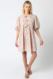 Isla Floral Tie Dress