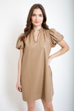 Lauren Leather Dress