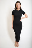 Lori Textured Midi Dress