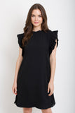 Ruffle Shift Dress