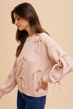Bow Knit Pullover
