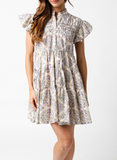 Natalia Print Dress
