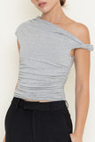 Alkia Twist Top // grey