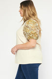 Bloom Floral Top // curvy