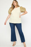 Bloom Floral Top // curvy