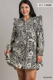 Emma Floral Dress // curvy