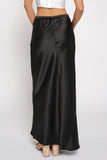 Bloom Satin Maxi Skirt