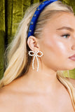 HELLO EDIE // Pearl Bow Earring