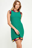 Crochet Floral Dress