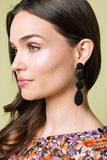 HELLO EDIE // Geo Drops BLACK