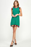 Crochet Floral Dress
