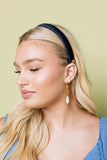 HELLO EDIE // Holly Pearl Drop Bow