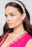 HELLO EDIE // Iris Jacquard Slim Headband