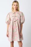 Isla Floral Tie Dress