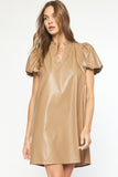 Lauren Leather Dress