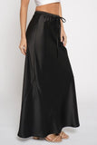 Bloom Satin Maxi Skirt