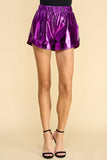 Metallic City Shorts // 2 colors