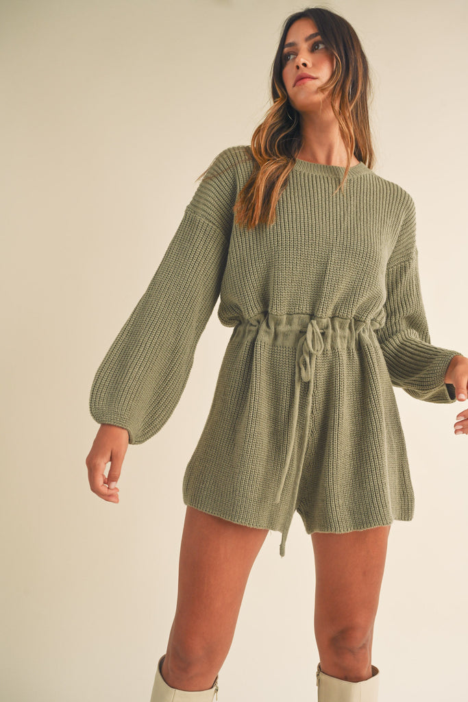 Cami Sweater Romper