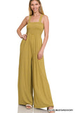 Knit Stripe Jumpsuit