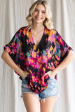Watercolor Light Tunic // curvy
