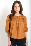 Randall Smocked Top