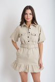 Camila Twill Dress