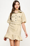 Camila Twill Dress