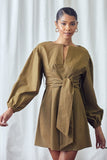 Brianna Linen Dress