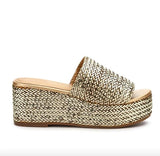 Peony Braided Slides