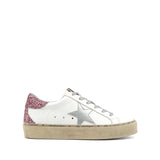Reba Sneaker // pink glitter