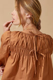 Randall Smocked Top