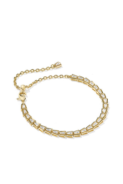 Bella Tennis Bracelet - Gold
