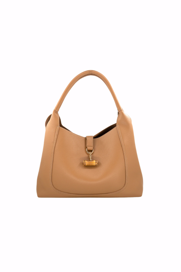 Milan Toggle Bag // camel