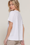 Short Sleeve Round Neck Tee // 2 colors