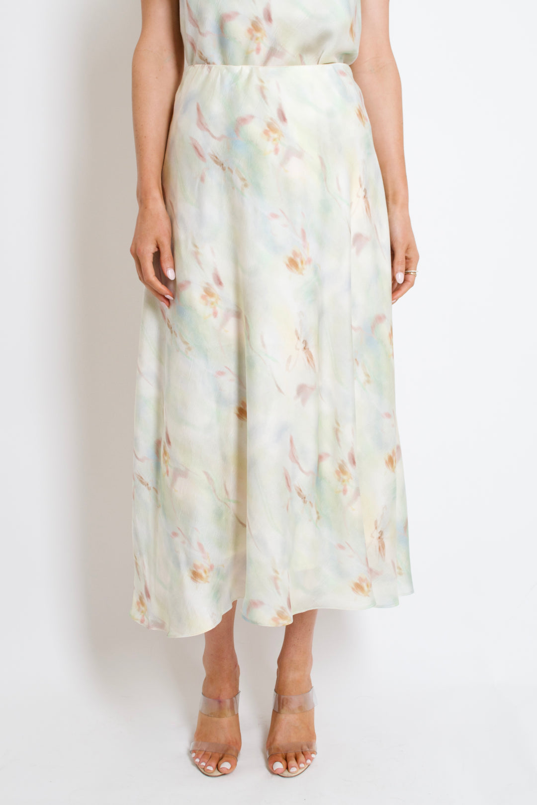 Barbara Satin Skirt