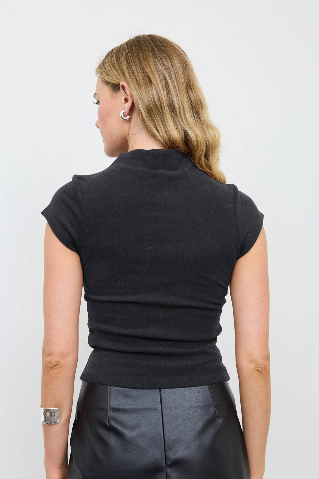 Gem Mockneck Knit Top