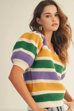Parade Puff Sleeve Knit Top