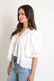 Cora Eyelet Top