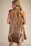 Golden Bow Dress