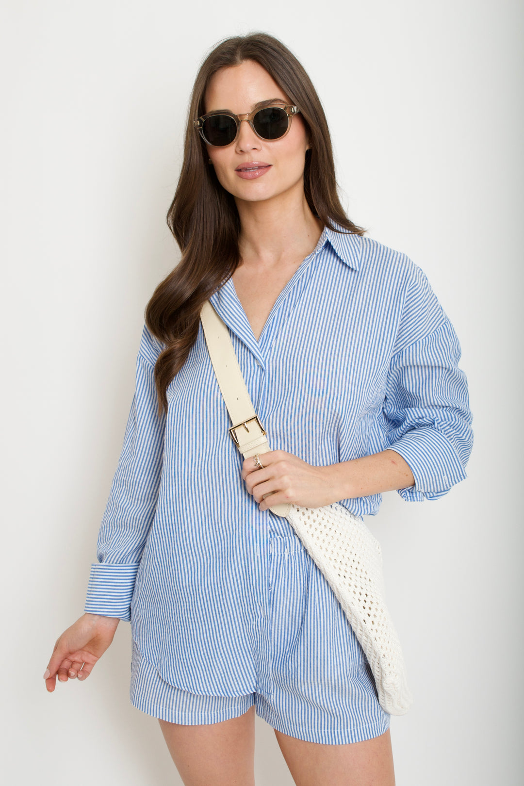 Tulum Stripe Set // blue