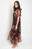Odelia Floral Organza Dress