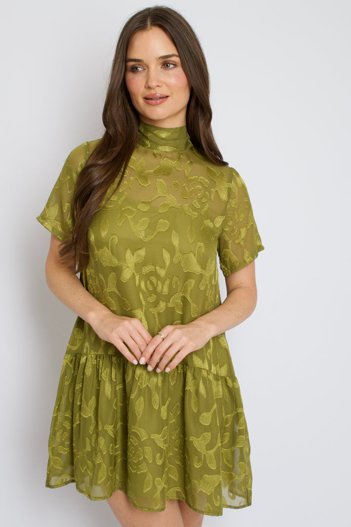 Olive Bloom Dress