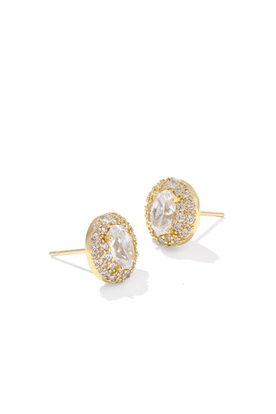 Bella Stud Earring in Gold