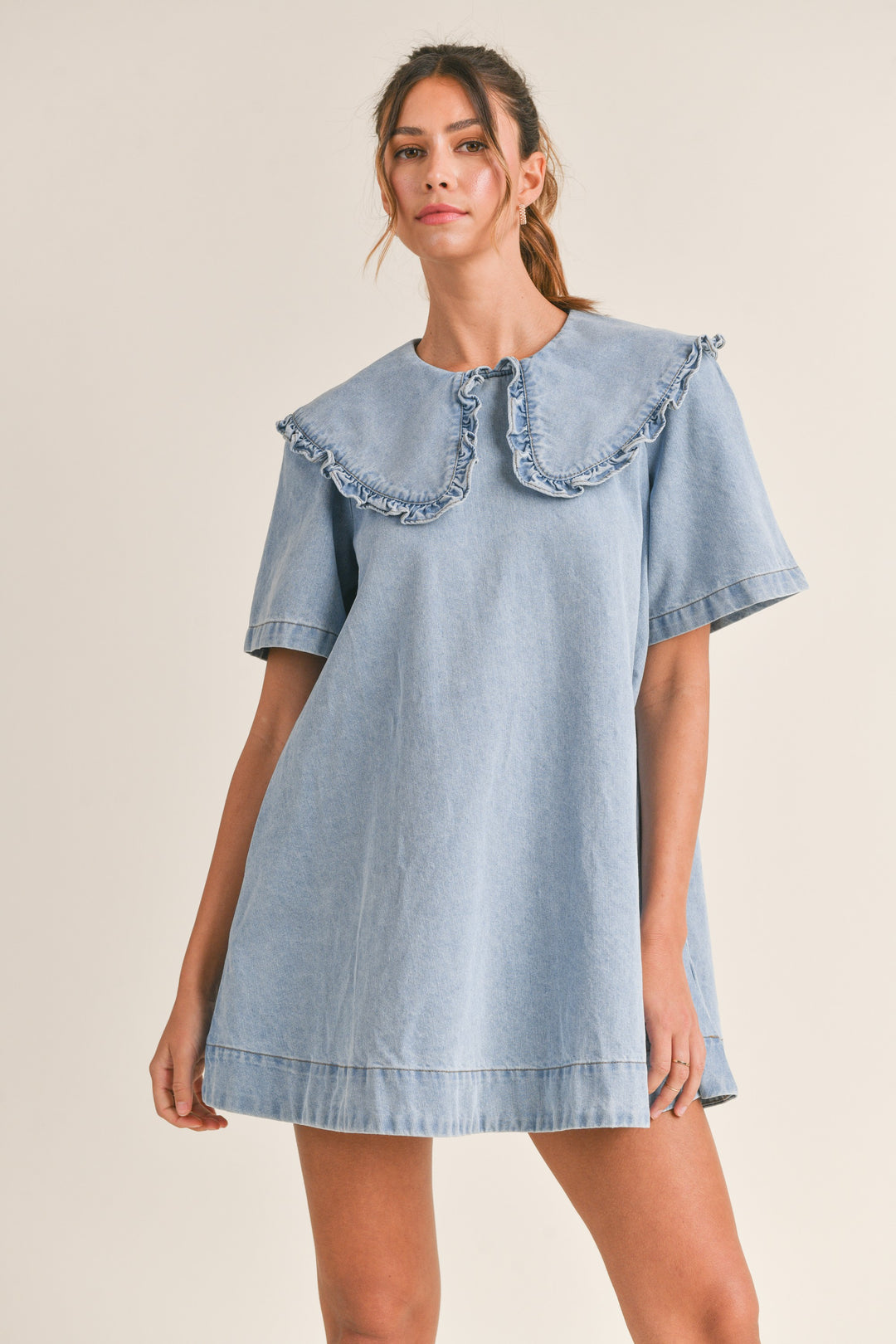 Wendy Darling Denim Mini Dress