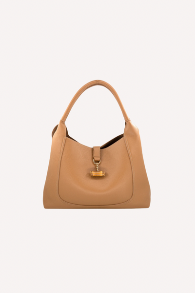 Milan Toggle Bag // camel