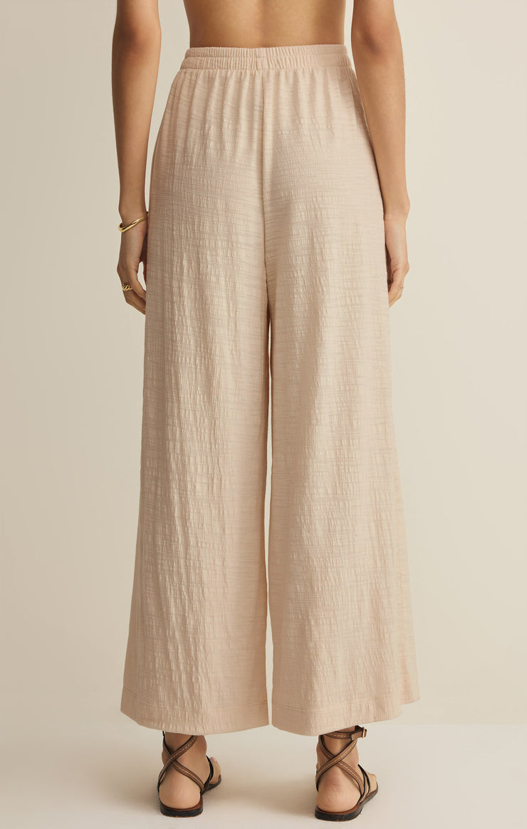 Scout Textured Slub Pant // whisper white