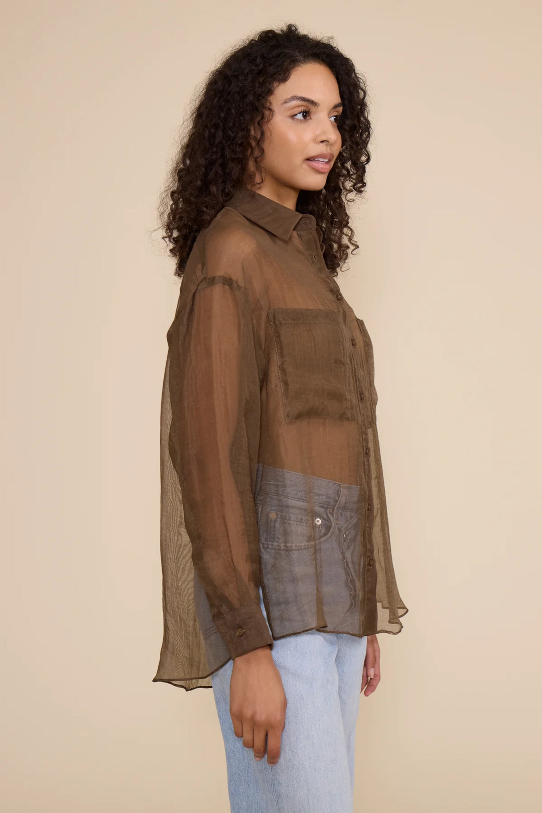 Carlen Sheer Cargo Top